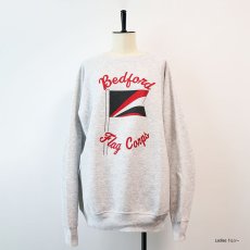 画像4: 〜90's ULTRA SWEATS PRINT CREW NECK SWEAT "Bedford Flag Corps" (4)