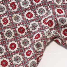 画像8: 60's Custom Tailored COTTON ALL OVER PATTERN PAJAMA SHIRT (8)