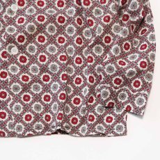 画像7: 60's Custom Tailored COTTON ALL OVER PATTERN PAJAMA SHIRT (7)