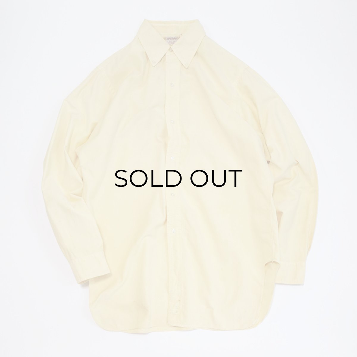 画像6: 60's Brooks Brothers COTTON OXFORD B/D SHIRT "6 BUTTON" (6)