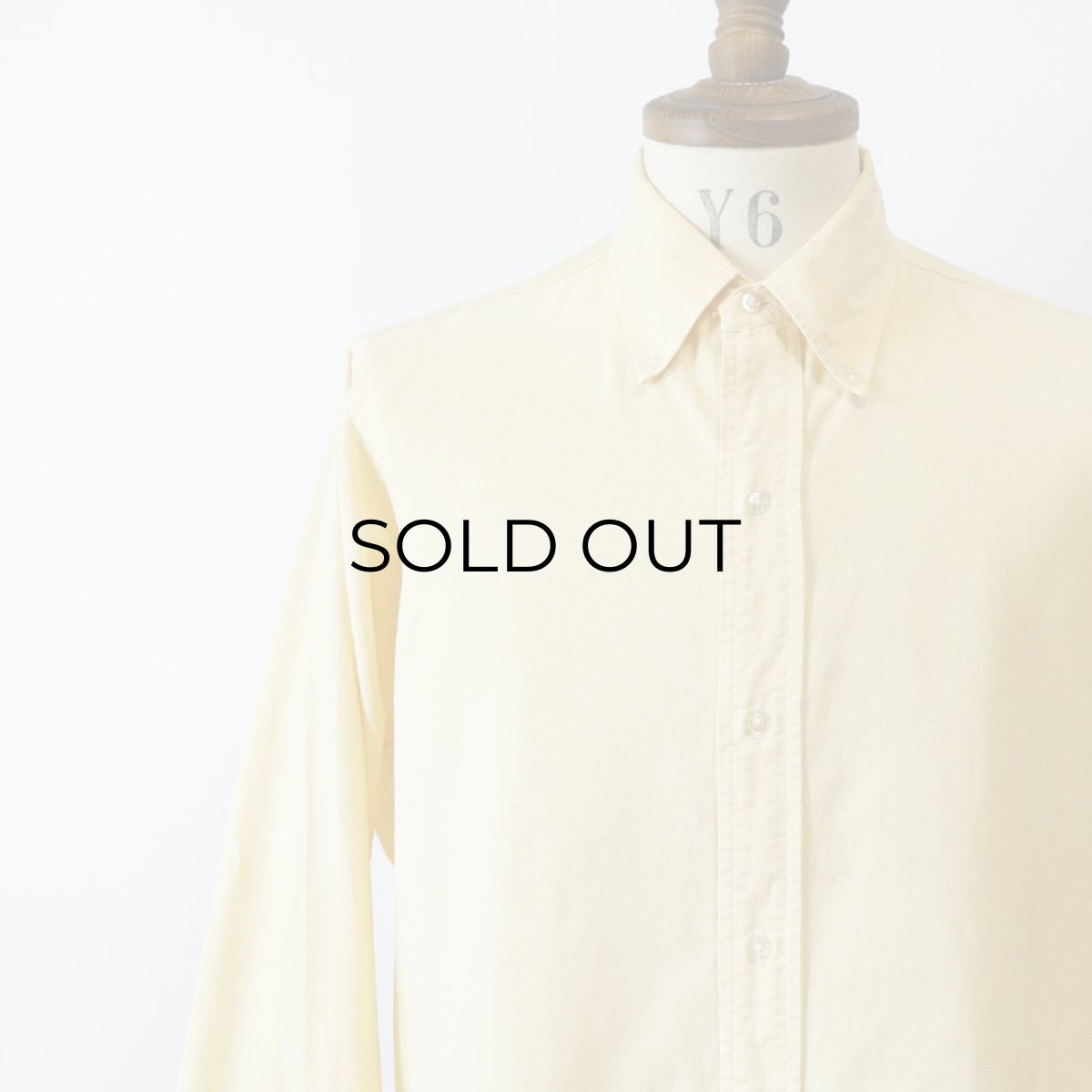 画像4: 60's Brooks Brothers COTTON OXFORD B/D SHIRT "6 BUTTON" (4)