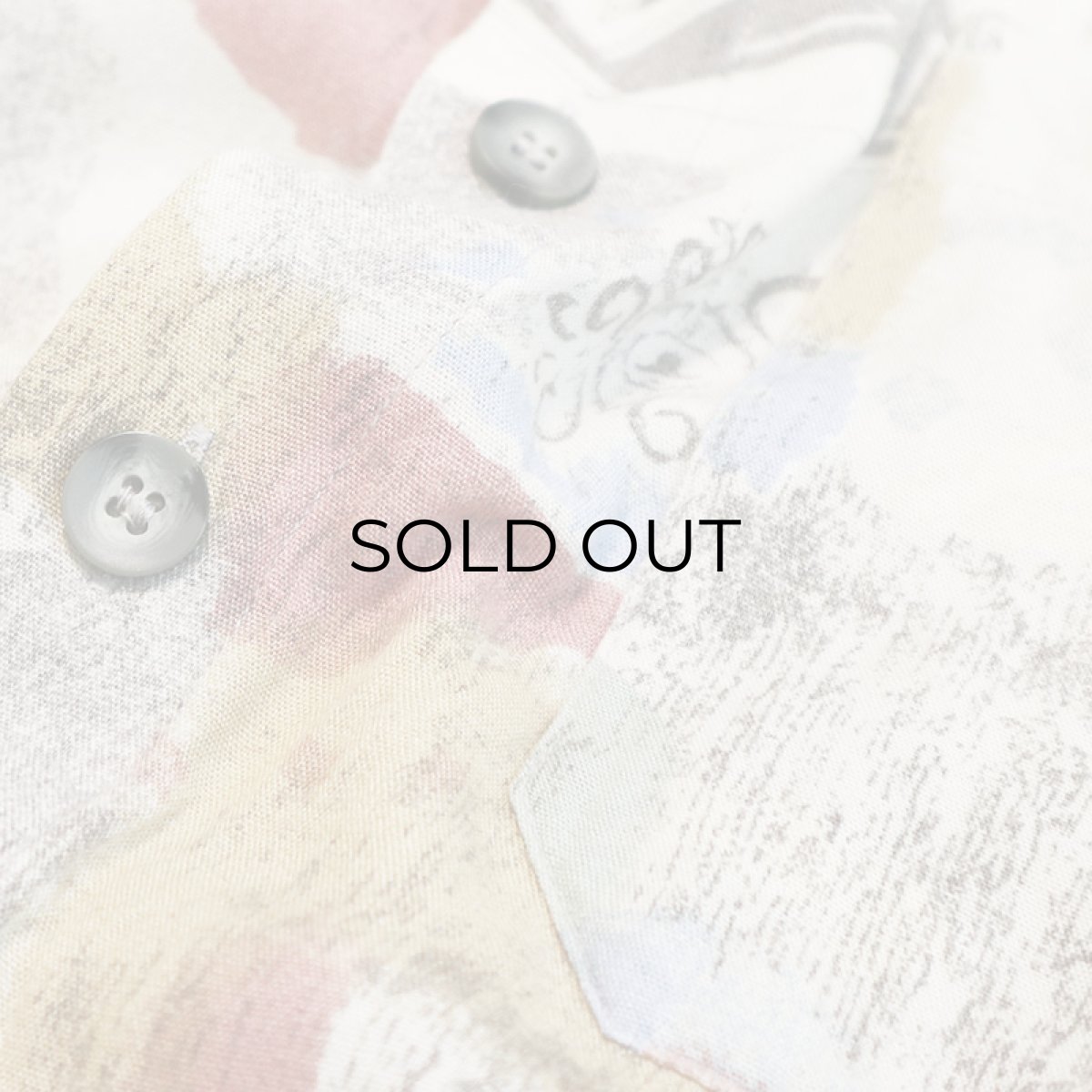 画像6: 80's UNKNOWN BRAND RAYON ALL OVER PATTERN BOX SHIRT (6)