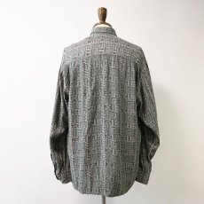 画像11: 80's KONTEX RAYON ALL OVER PATTERN BOX SHIRT (11)