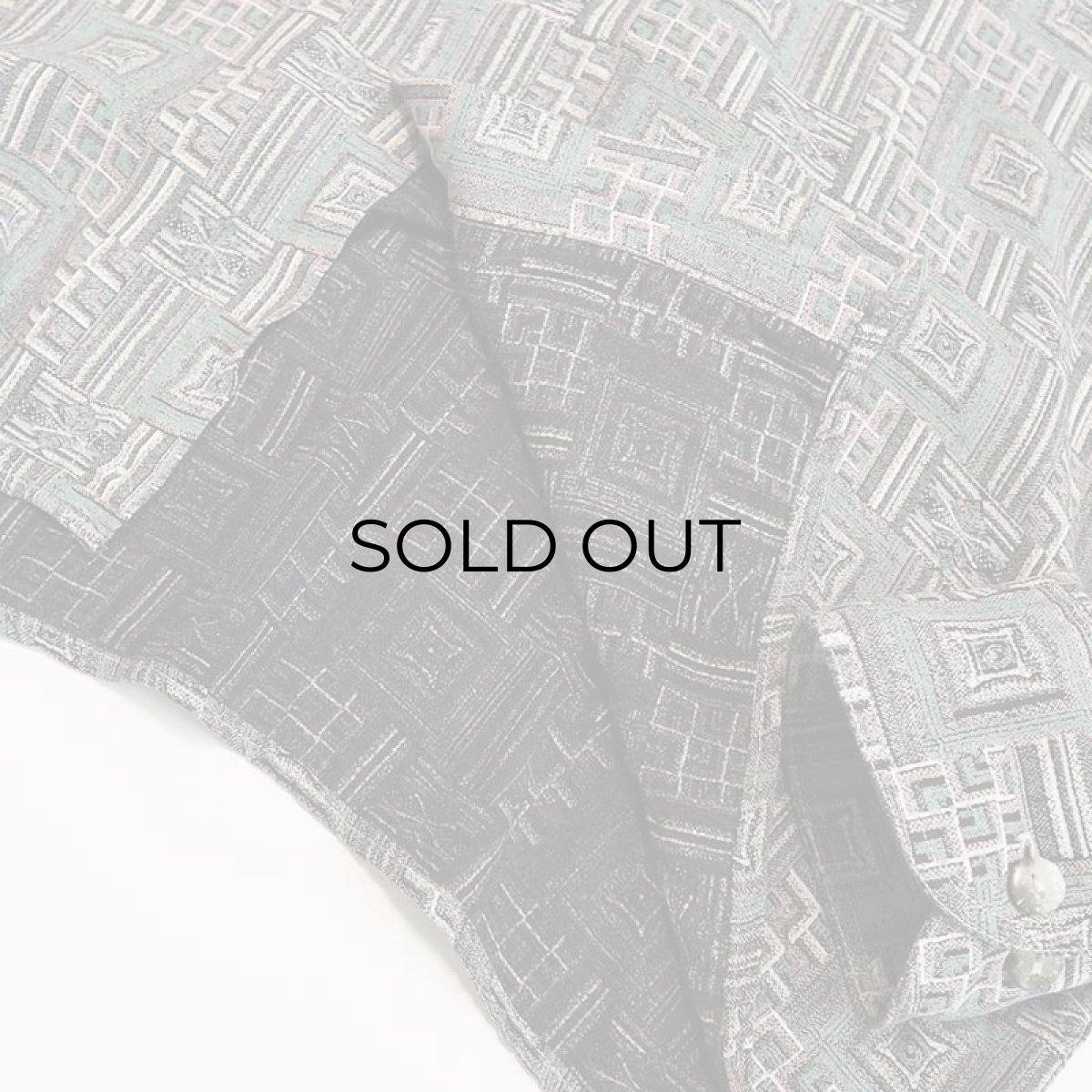 画像7: 80's KONTEX RAYON ALL OVER PATTERN BOX SHIRT (7)