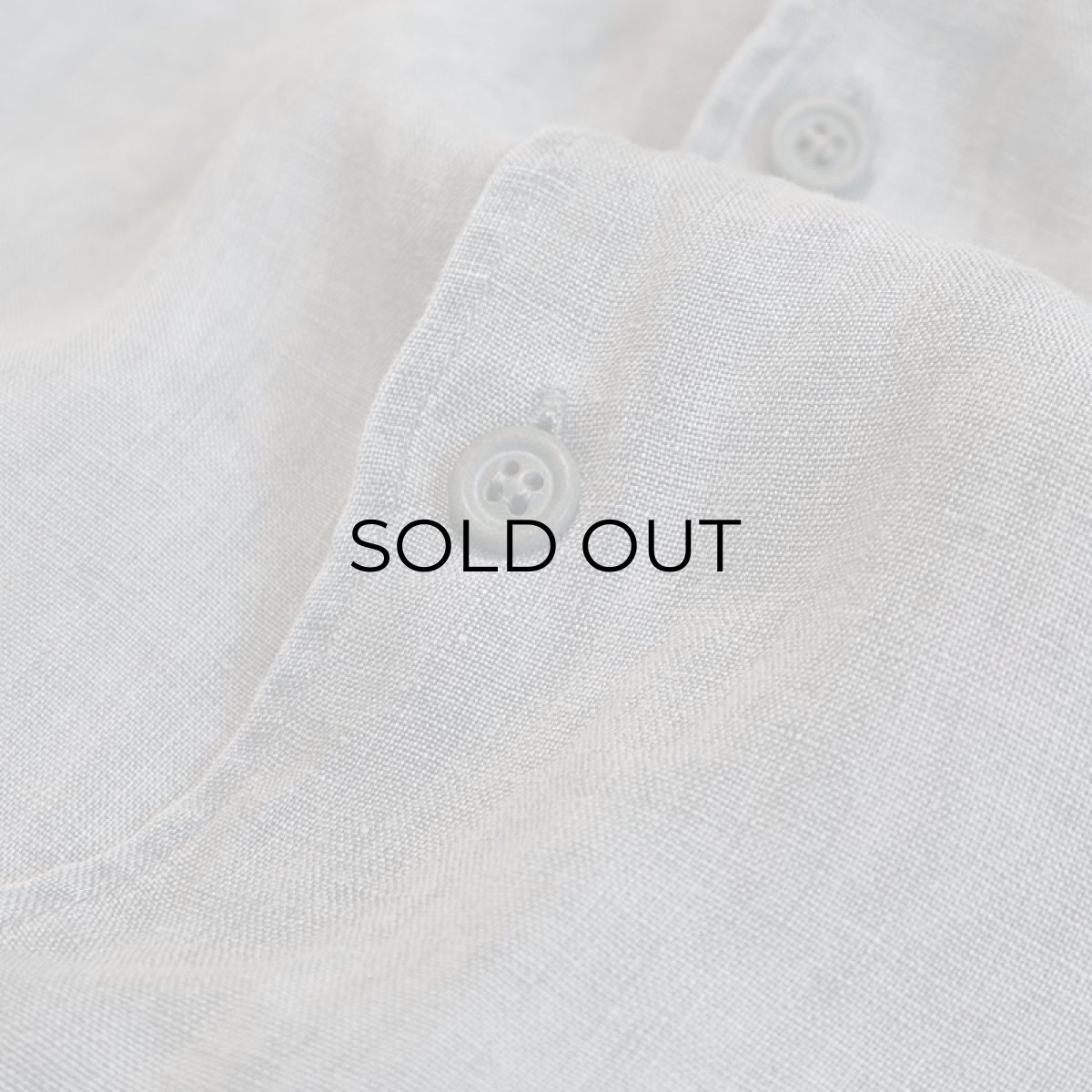 画像12: 〜90's ARMANI JEANS LINEN LONG TAIL SHIRT "MADE IN ITALY" (12)