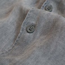 画像12: 〜90's ARMANI JEANS LINEN LONG TAIL SHIRT "MADE IN ITALY" (12)