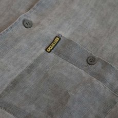 画像11: 〜90's ARMANI JEANS LINEN LONG TAIL SHIRT "MADE IN ITALY" (11)