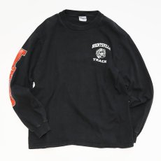 画像1: 90's-00's Hanes COTTON PRINT L/S TEE "BRENTSVILLE TRACK" (1)