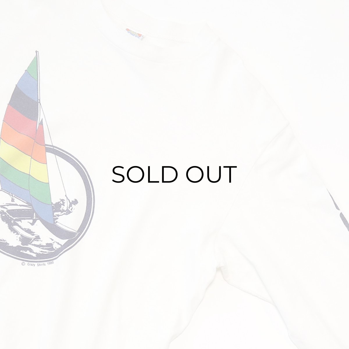 画像4: 80's crazy shirts COTTON PRINT L/S TEE "SAN FRANCISCO" (4)