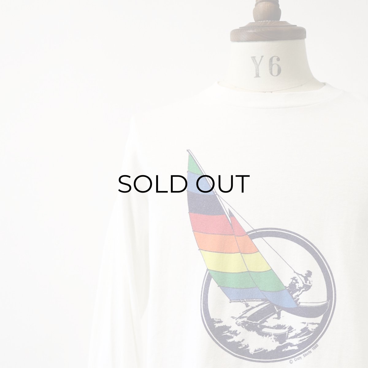 画像13: 80's crazy shirts COTTON PRINT L/S TEE "SAN FRANCISCO" (13)