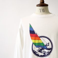 画像13: 80's crazy shirts COTTON PRINT L/S TEE "SAN FRANCISCO" (13)