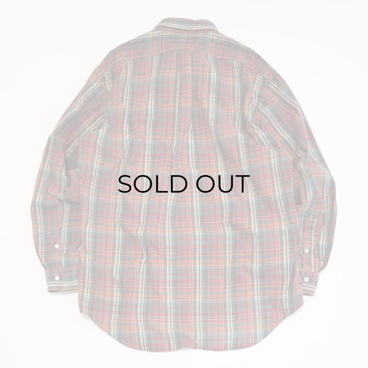 画像2: 90's Polo by Ralph Lauren COTTON CHECK B/D SHIRT (2)