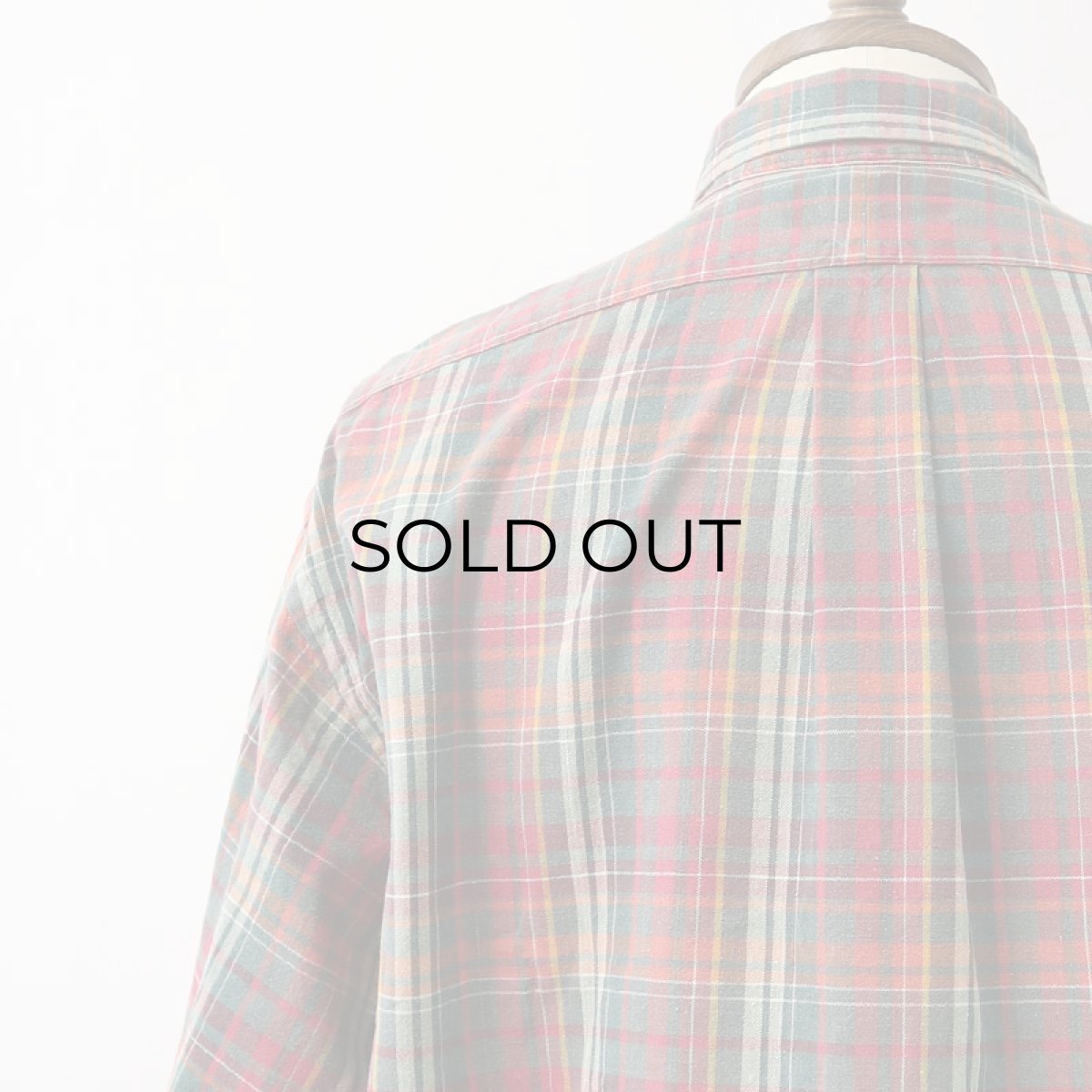 画像6: 90's Polo by Ralph Lauren COTTON CHECK B/D SHIRT (6)