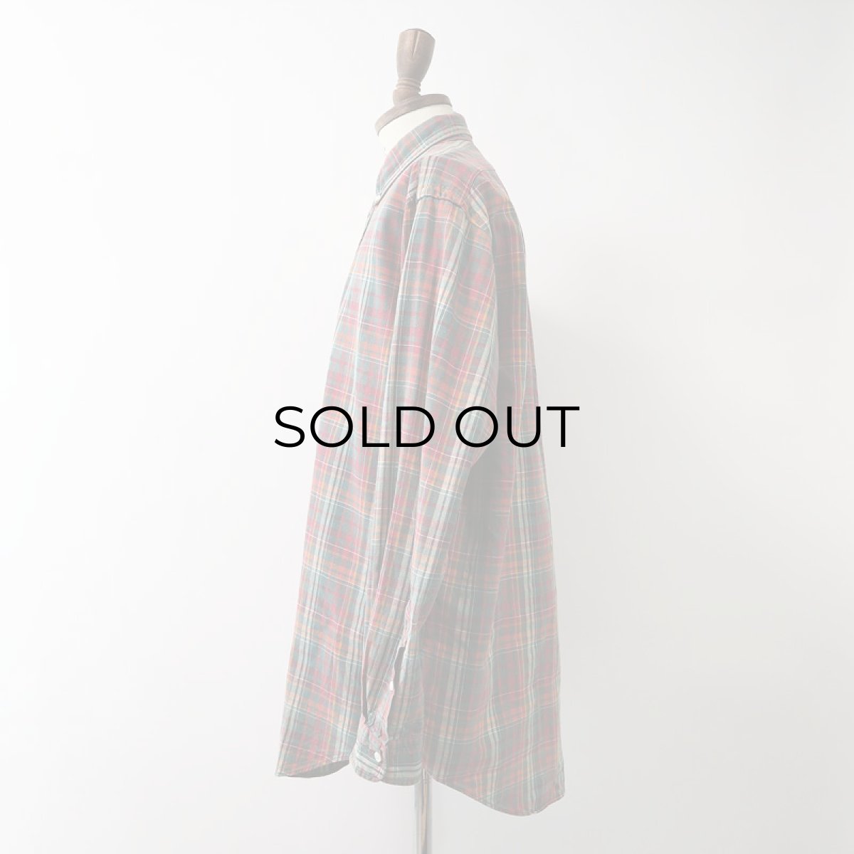 画像9: 90's Polo by Ralph Lauren COTTON CHECK B/D SHIRT (9)