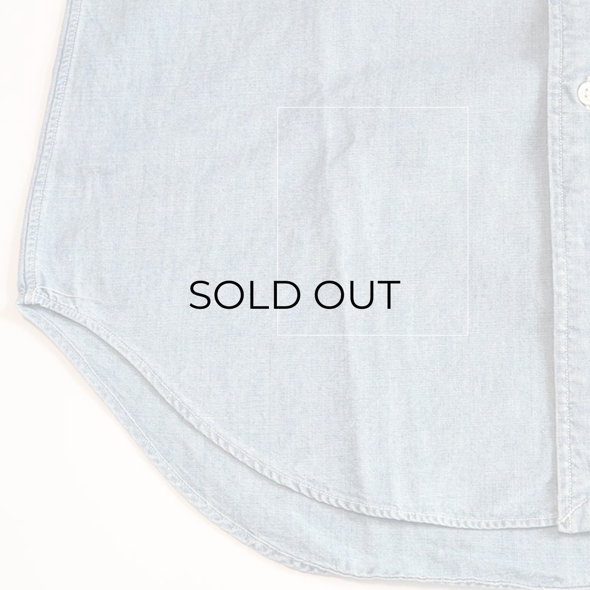 画像8: 90's Ralph Lauren COTTON CHAMBRAY B/D SHIRT (8)