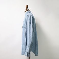 画像10: 90's Ralph Lauren COTTON CHAMBRAY B/D SHIRT (10)