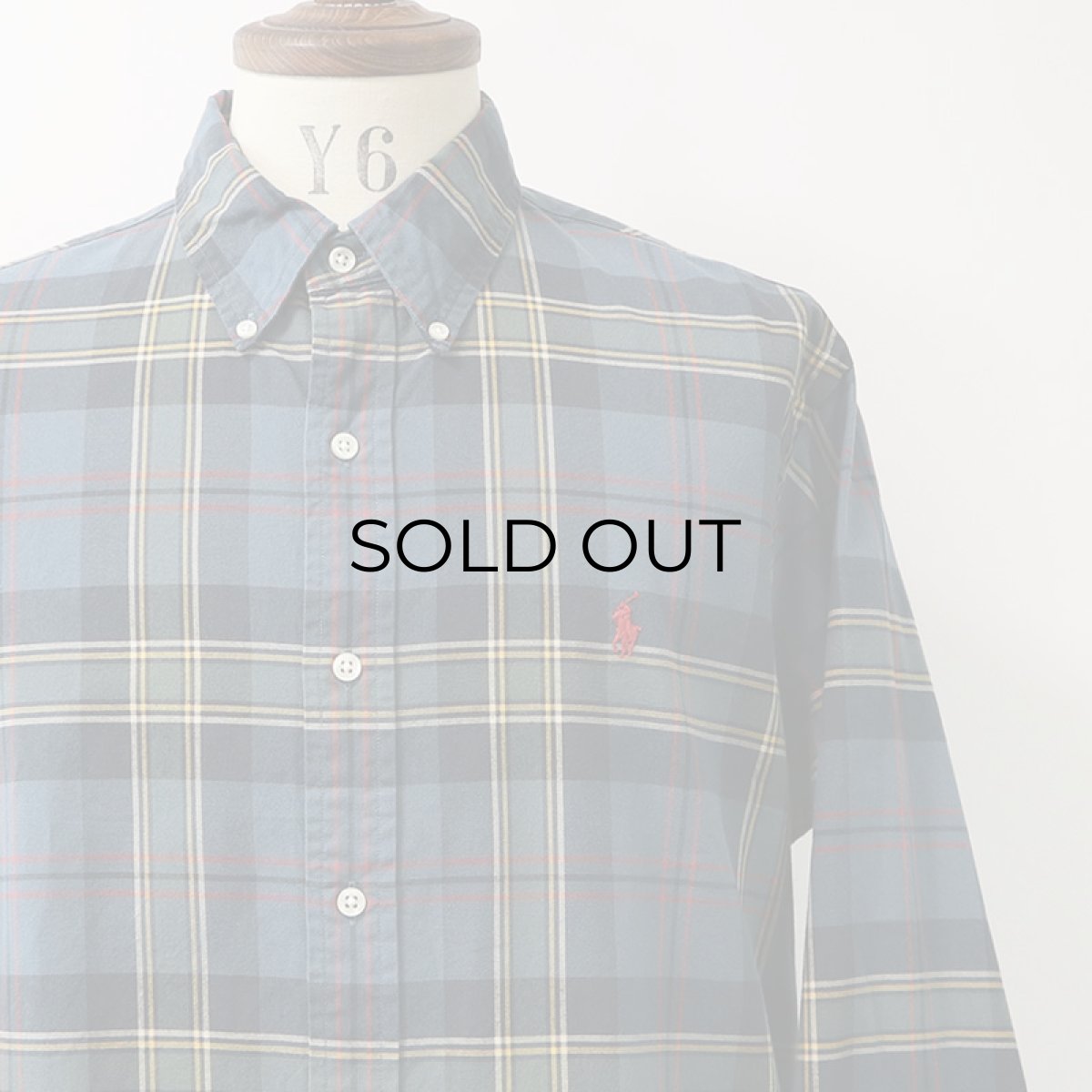 画像5: Ralph Lauren COTTON CHECK B/D SHIRT (5)