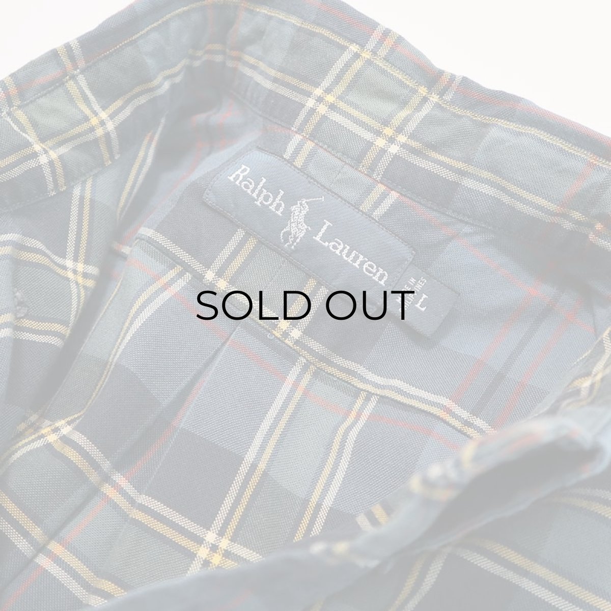 画像4: Ralph Lauren COTTON CHECK B/D SHIRT (4)