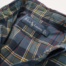 画像4: Ralph Lauren COTTON CHECK B/D SHIRT (4)