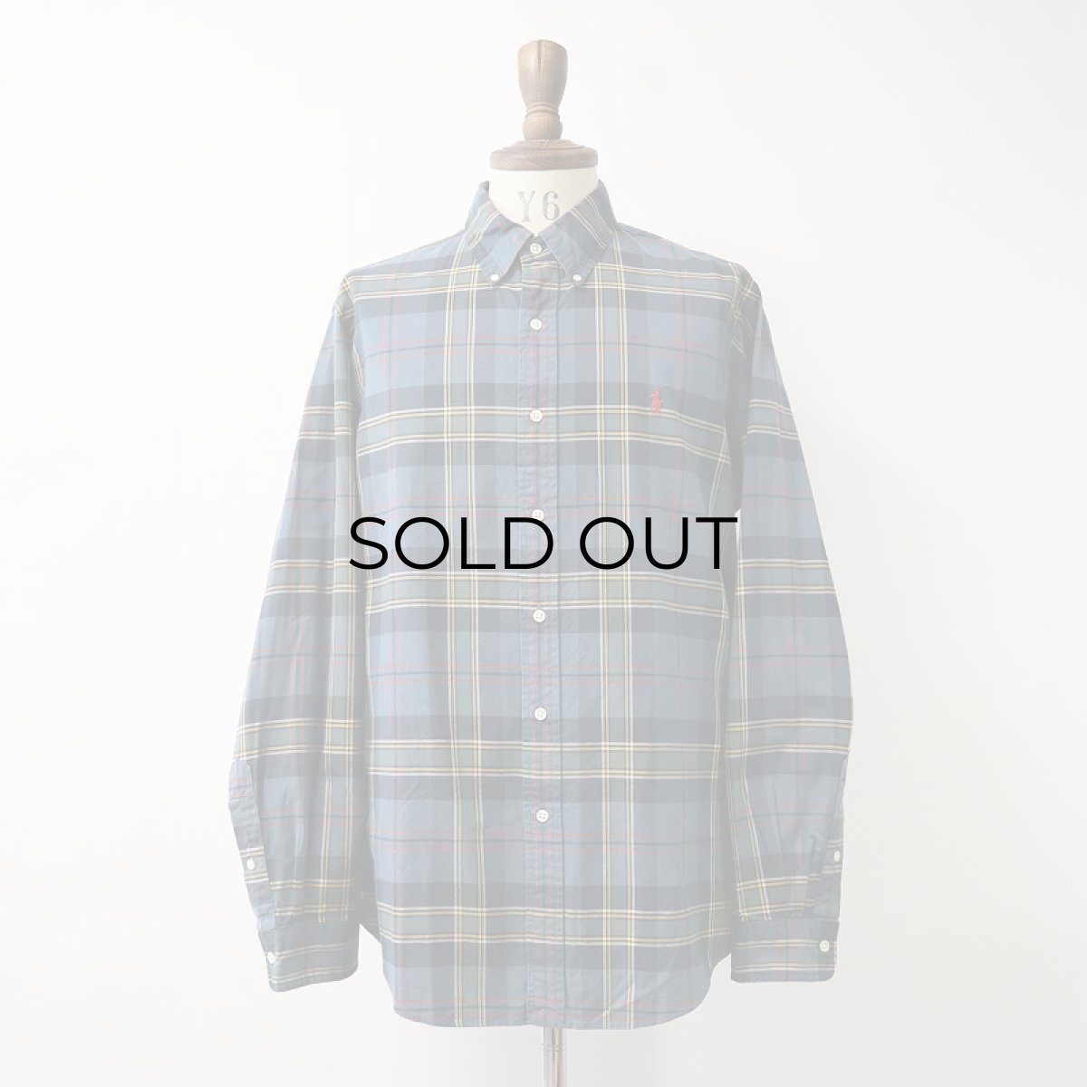画像6: Ralph Lauren COTTON CHECK B/D SHIRT (6)