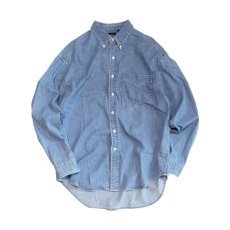 画像1: 90's GAP COTTON DUNGAREE B/D SHIRT (1)