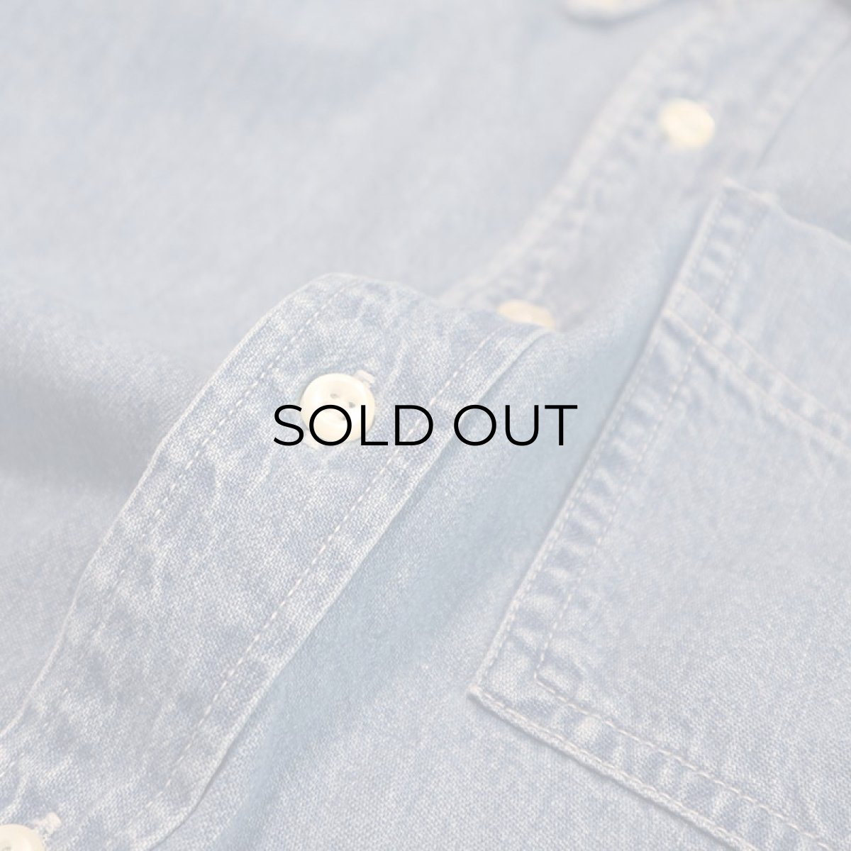 画像7: 90's GAP COTTON DUNGAREE B/D SHIRT (7)