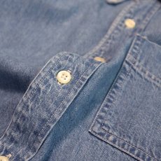 画像7: 90's GAP COTTON DUNGAREE B/D SHIRT (7)