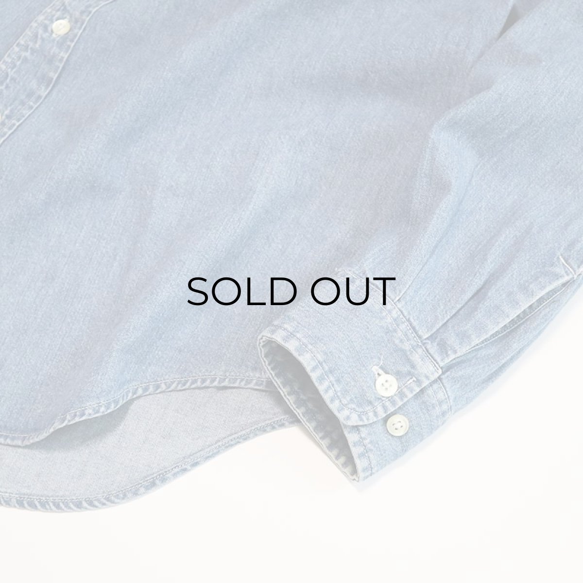 画像4: 90's GAP COTTON DUNGAREE B/D SHIRT (4)