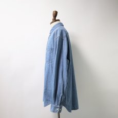 画像10: 90's GAP COTTON DUNGAREE B/D SHIRT (10)