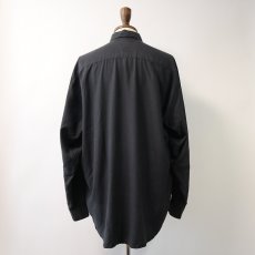 画像3: BARRY BRICKEN BLACK SILK SHIRT (3)