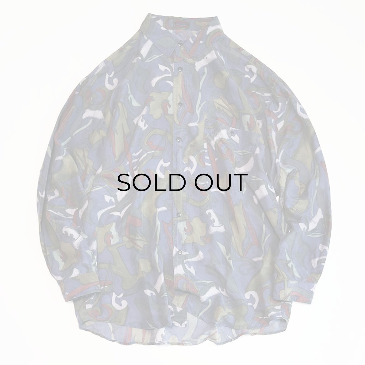 画像4: 〜90's ecologie SILK ALL OVER PATTERN SHIRT (4)