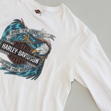 画像4: HARLEY-DAVIDSON COTTON W-PRINT L/S TEE "SOUTHTOWNS BUFFALO" (4)