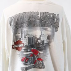 画像13: HARLEY-DAVIDSON COTTON W-PRINT L/S TEE "SOUTHTOWNS BUFFALO" (13)