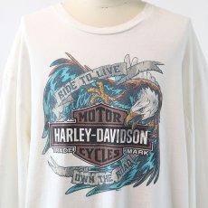 画像12: HARLEY-DAVIDSON COTTON W-PRINT L/S TEE "SOUTHTOWNS BUFFALO" (12)