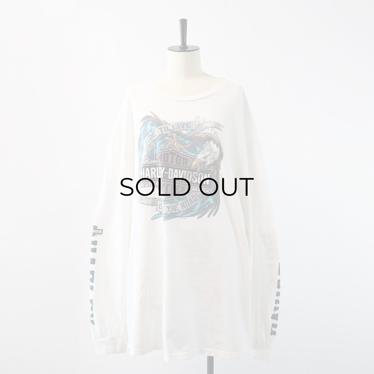 画像17: HARLEY-DAVIDSON COTTON W-PRINT L/S TEE "SOUTHTOWNS BUFFALO" (17)