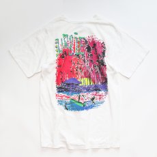 画像3: 〜90's Hobie COTTON W-PRINT S/S TEE "HOBIE" (3)