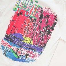 画像5: 〜90's Hobie COTTON W-PRINT S/S TEE "HOBIE" (5)