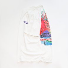 画像1: 〜90's Hobie COTTON W-PRINT S/S TEE "HOBIE" (1)