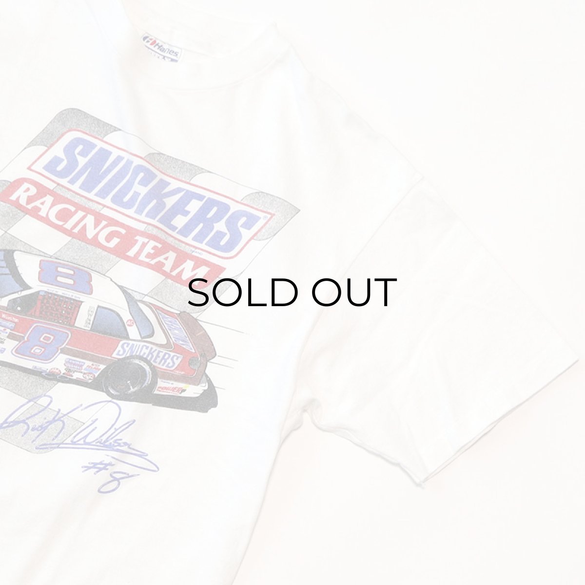 画像4: 〜90's Hanes COTTON PRINT S/S TEE "SNICKERS RACING TEAM" (4)