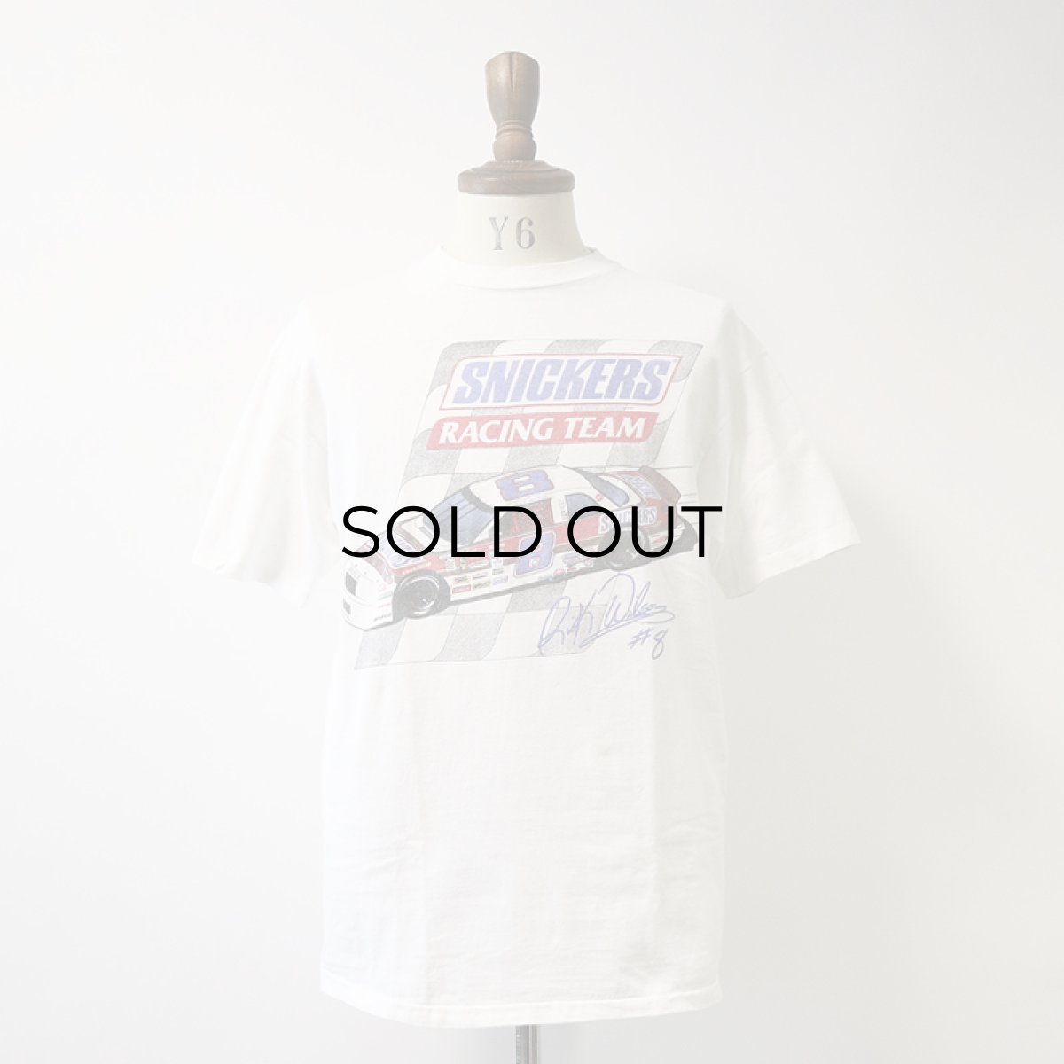 画像9: 〜90's Hanes COTTON PRINT S/S TEE "SNICKERS RACING TEAM" (9)