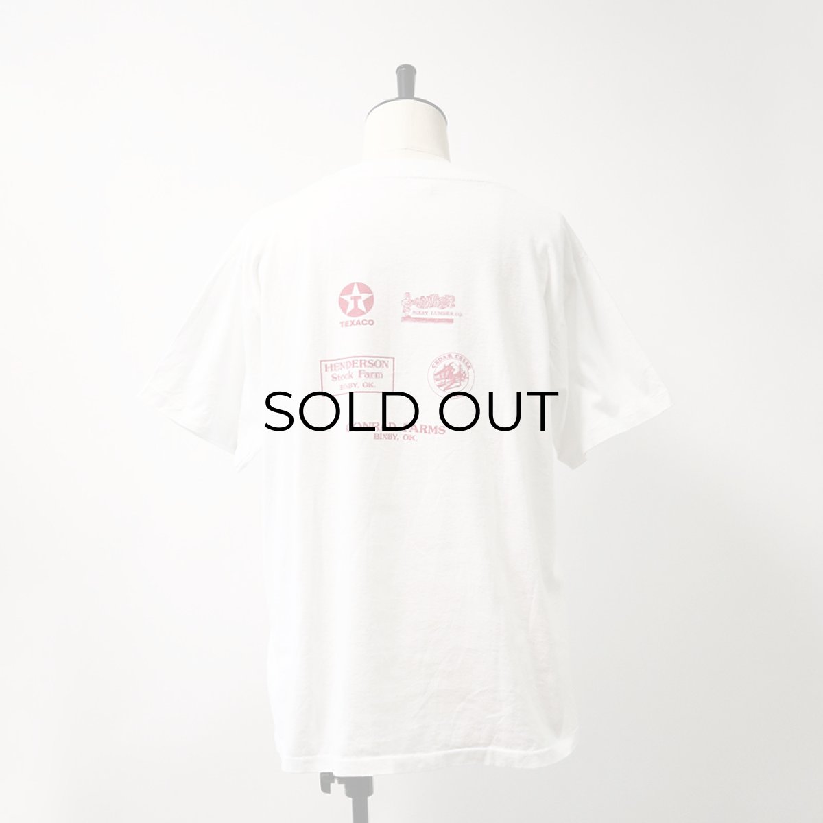 画像9: 〜90's Alore W-PRINT S/S TEE "GARDEN SPORT RUN '90" (9)