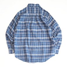 画像2: Brooks Brothers IRISH LINEN CHECK B/D SHIRT (2)