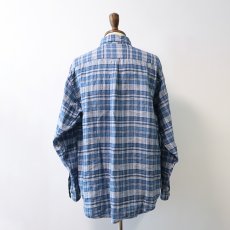 画像11: Brooks Brothers IRISH LINEN CHECK B/D SHIRT (11)