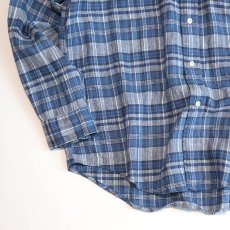 画像5: Brooks Brothers IRISH LINEN CHECK B/D SHIRT (5)