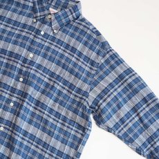 画像3: Brooks Brothers IRISH LINEN CHECK B/D SHIRT (3)