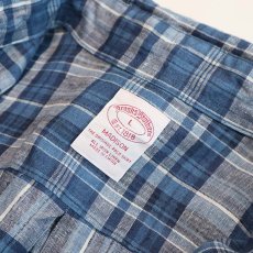 画像7: Brooks Brothers IRISH LINEN CHECK B/D SHIRT (7)