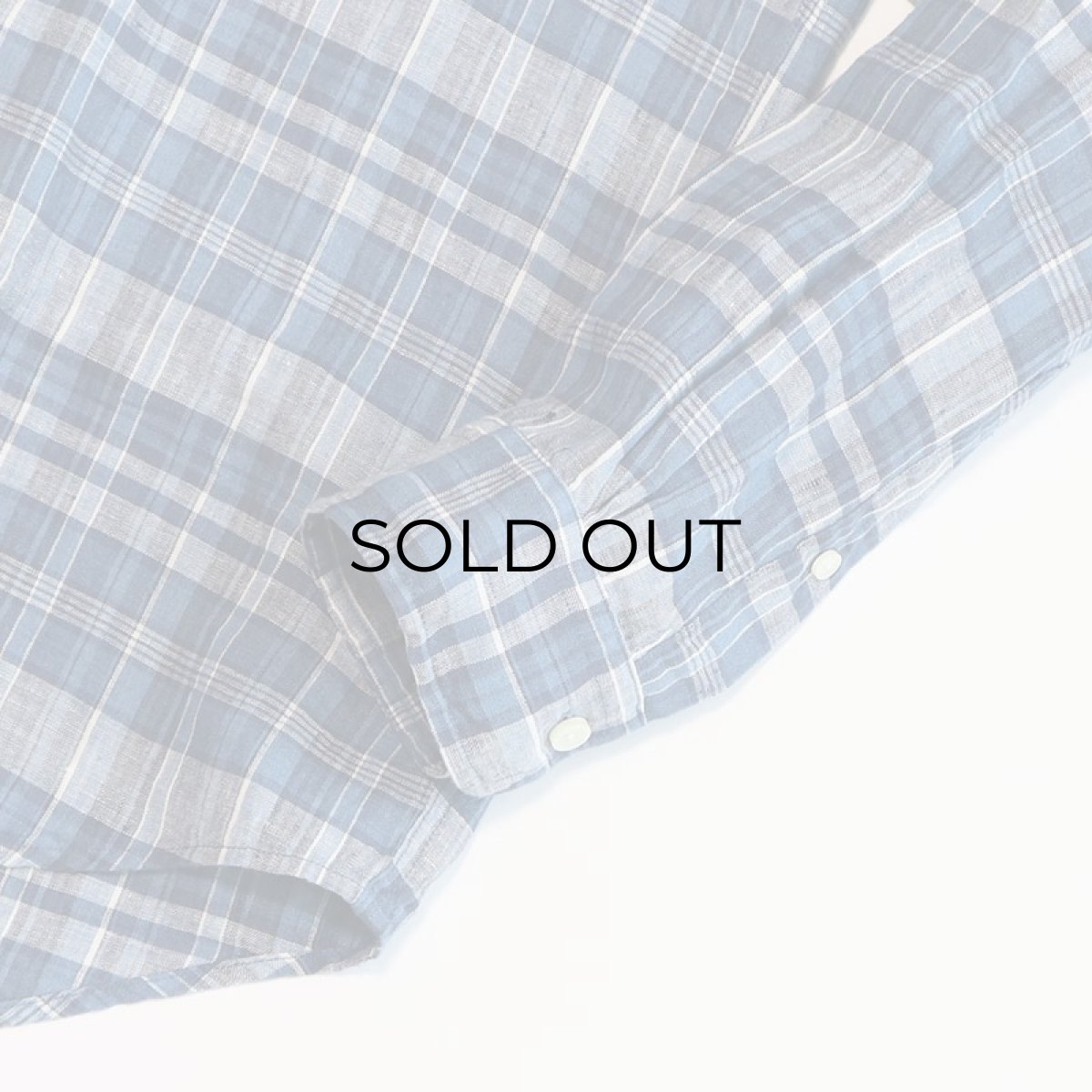 画像6: Brooks Brothers IRISH LINEN CHECK B/D SHIRT (6)