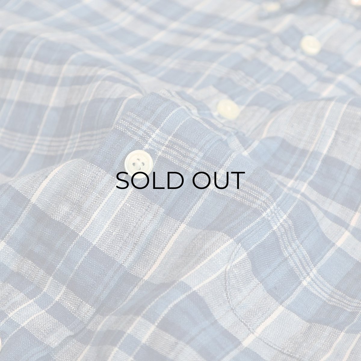 画像8: Brooks Brothers IRISH LINEN CHECK B/D SHIRT (8)