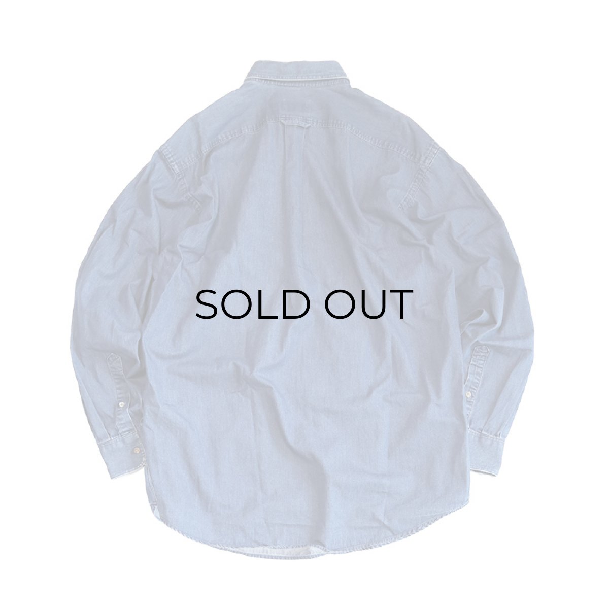 画像6: 〜90's LACOSTE COTTON DUNGAREE B/D SHIRT "MADE IN FRANCE" (6)