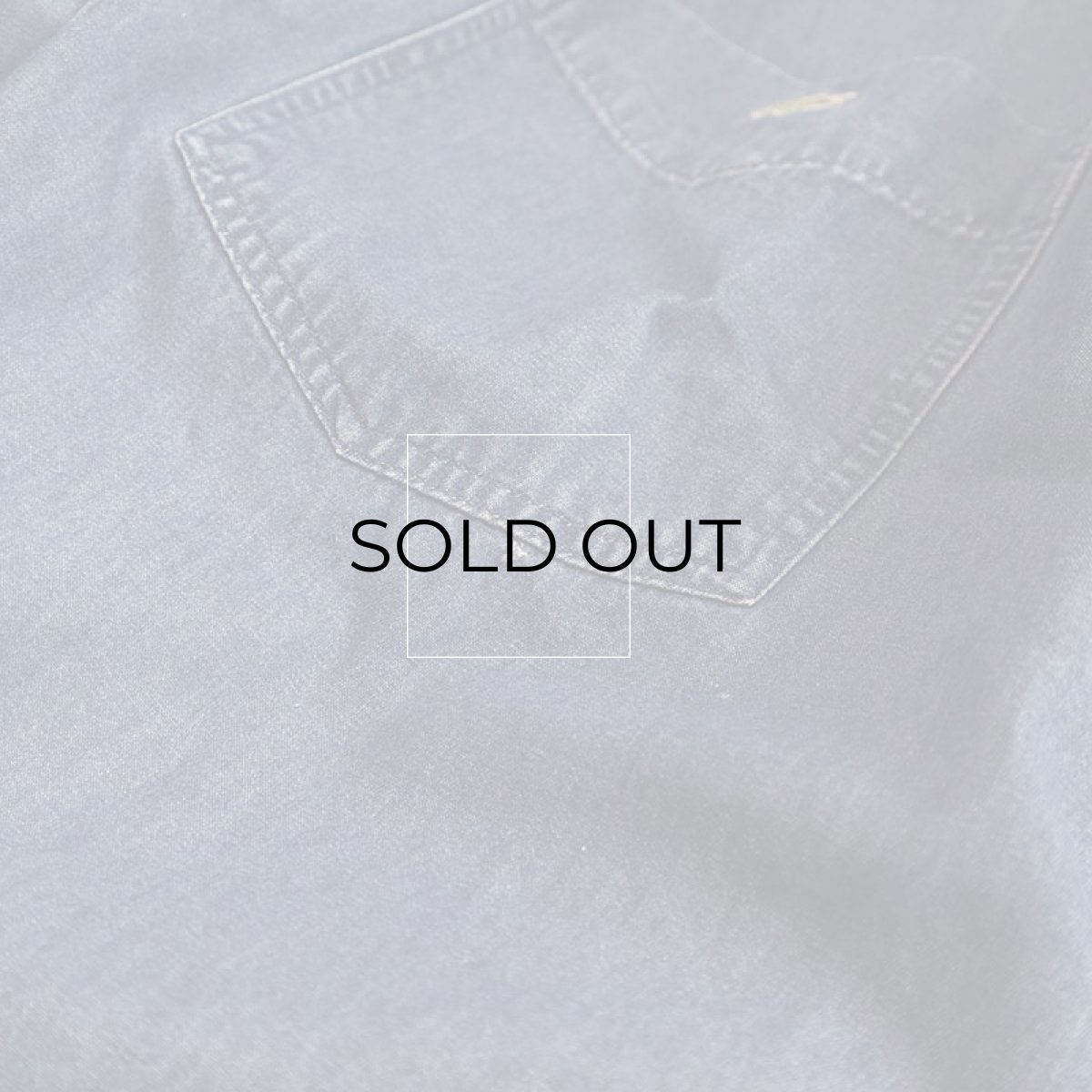 画像13: 〜90's LACOSTE COTTON DUNGAREE B/D SHIRT "MADE IN FRANCE" (13)